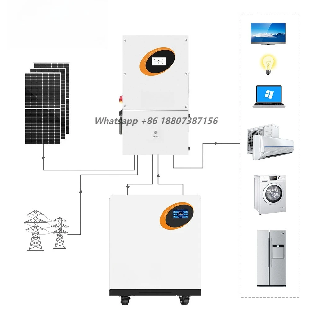 JSDSOLAR  12kW  Hybrid Inverter IP65 Solar Inverter With  Ideal for Battery Storage Solar Energy Solar Power Storage