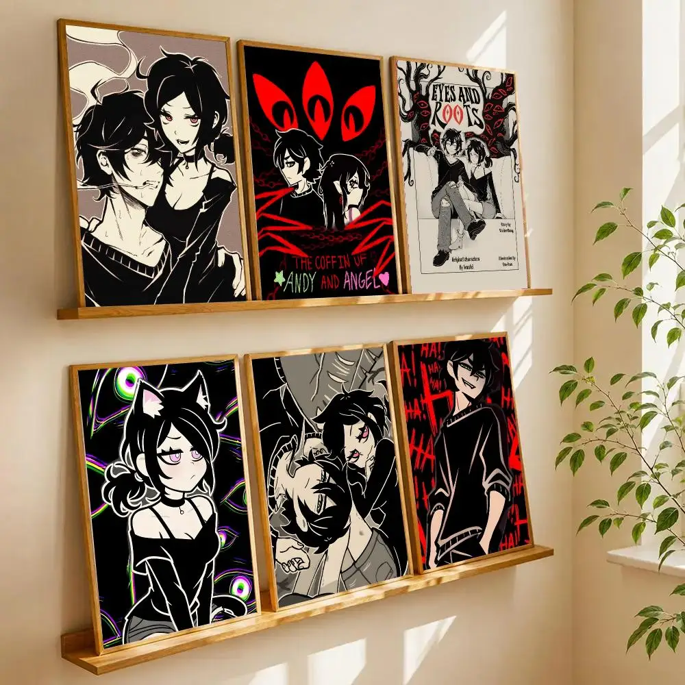 The Coffin Of Andy And Leyley Poster Wall Art Print Art Suitable For Living Room Bedroom Bar Parlor Home Decoration Gift