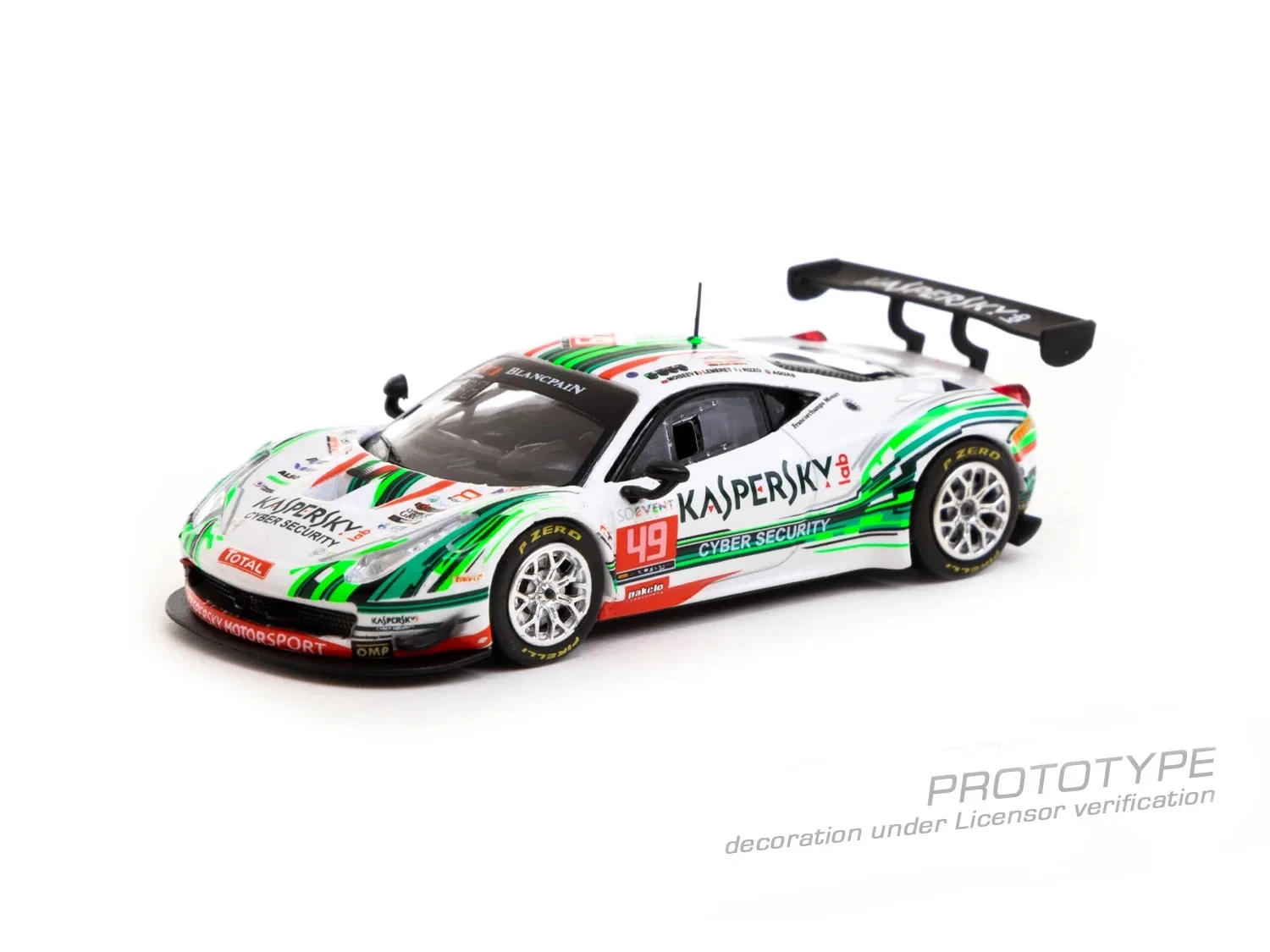 

Tarmac Works 1:64 458 Italia GT3 24 hours of Spa 2016 S. Model Car