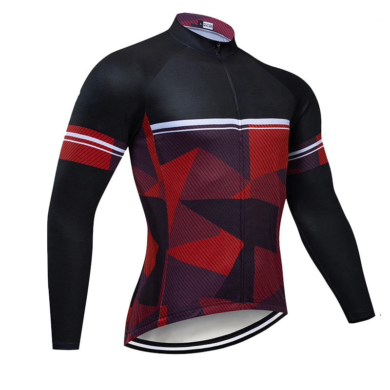 2024 Cycling Sweatshirt Men\'s Clothing Long Sleeve Top MTB Cycling Road Pants Cycling Bib Sun Protection Cycling Long Shirt