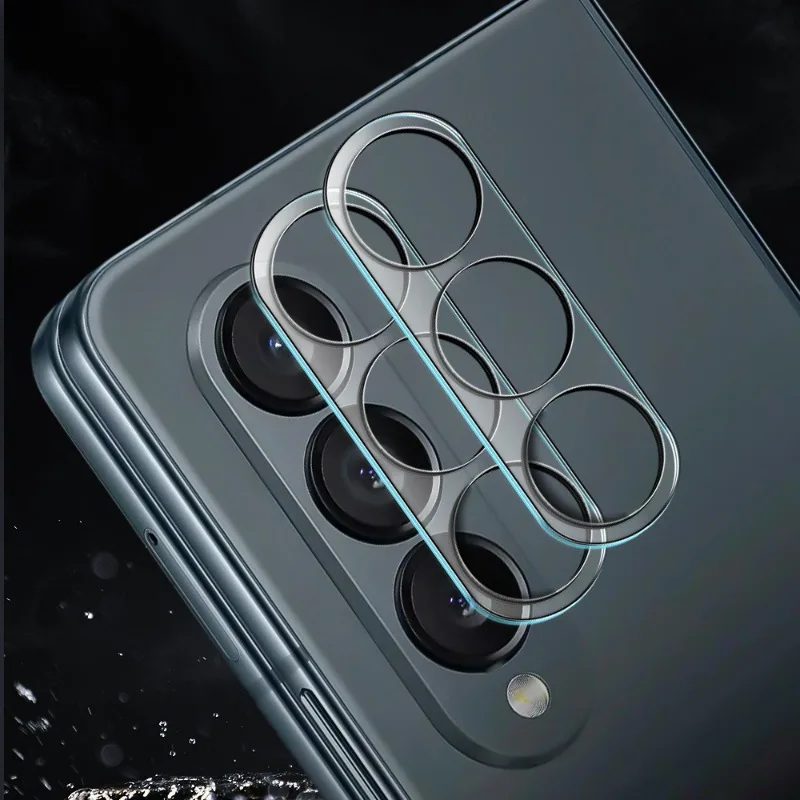 3-1Pcs Tempered Glass Camera Lens Films for Samsung Galaxy Z Fold 6 5 Transparent Anti-scratch Z Fold 6 Camera Screen Protectors