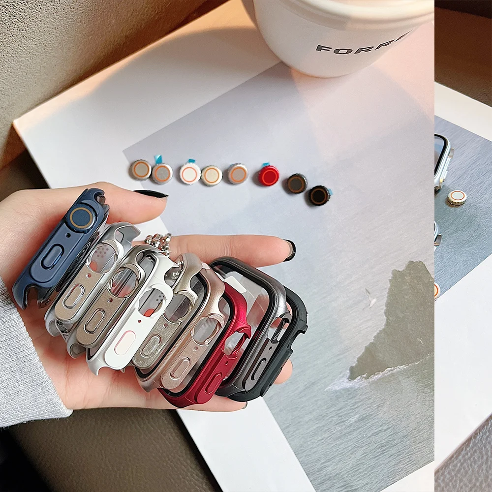 Защитное стекло для Apple Watch Series 9 8 7 4 5 6 SE 45 мм 44 мм