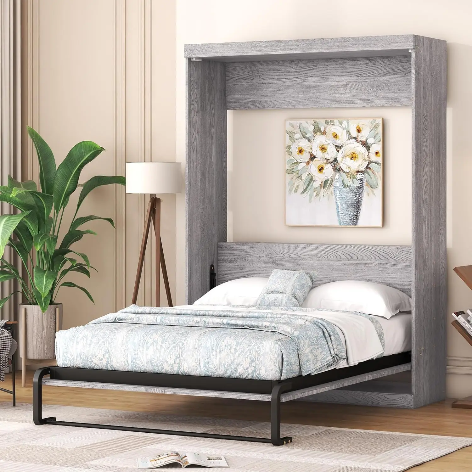 ￥%OEM Custom Vertical Double Wall Bed Space-Saving Modern Design Metal Folding Murphy Bed for Home School Warehouse