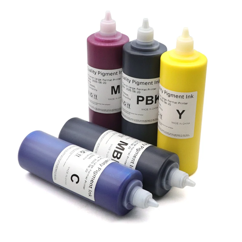 500ML PFI-120 Refill Pigment Ink Compatible for Canon iPF TM-200 TM-205 TM-250 TM-300 TM-305 TM-355 TM-350 GP-200 GP-300Printers view 4