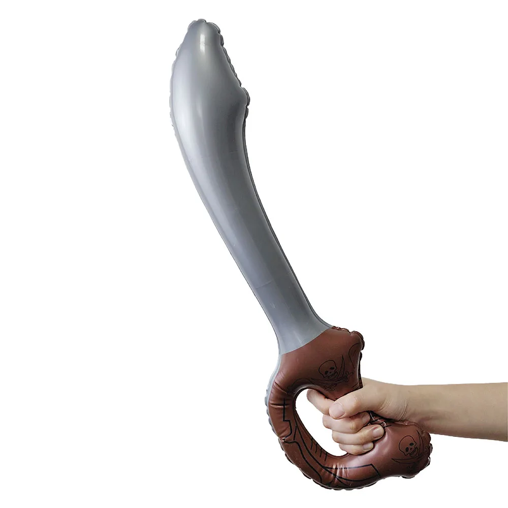 Children Favor Inflatable Toys Knife Fork Sword Stick Axe Gun Hammer Props Boys Birthday Party Decorations Gifts Balloons