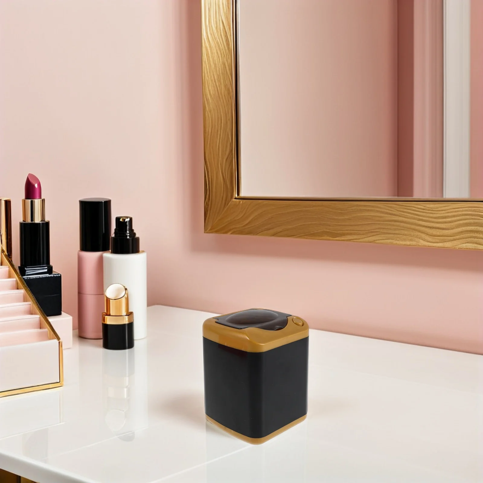 자동 미니 속눈썹 클리너 기계 1세트 (인조 속눈썹, 메이크업 스펀지 클리너, 휴대용 뷰티 도구, 속눈썹 세척용)