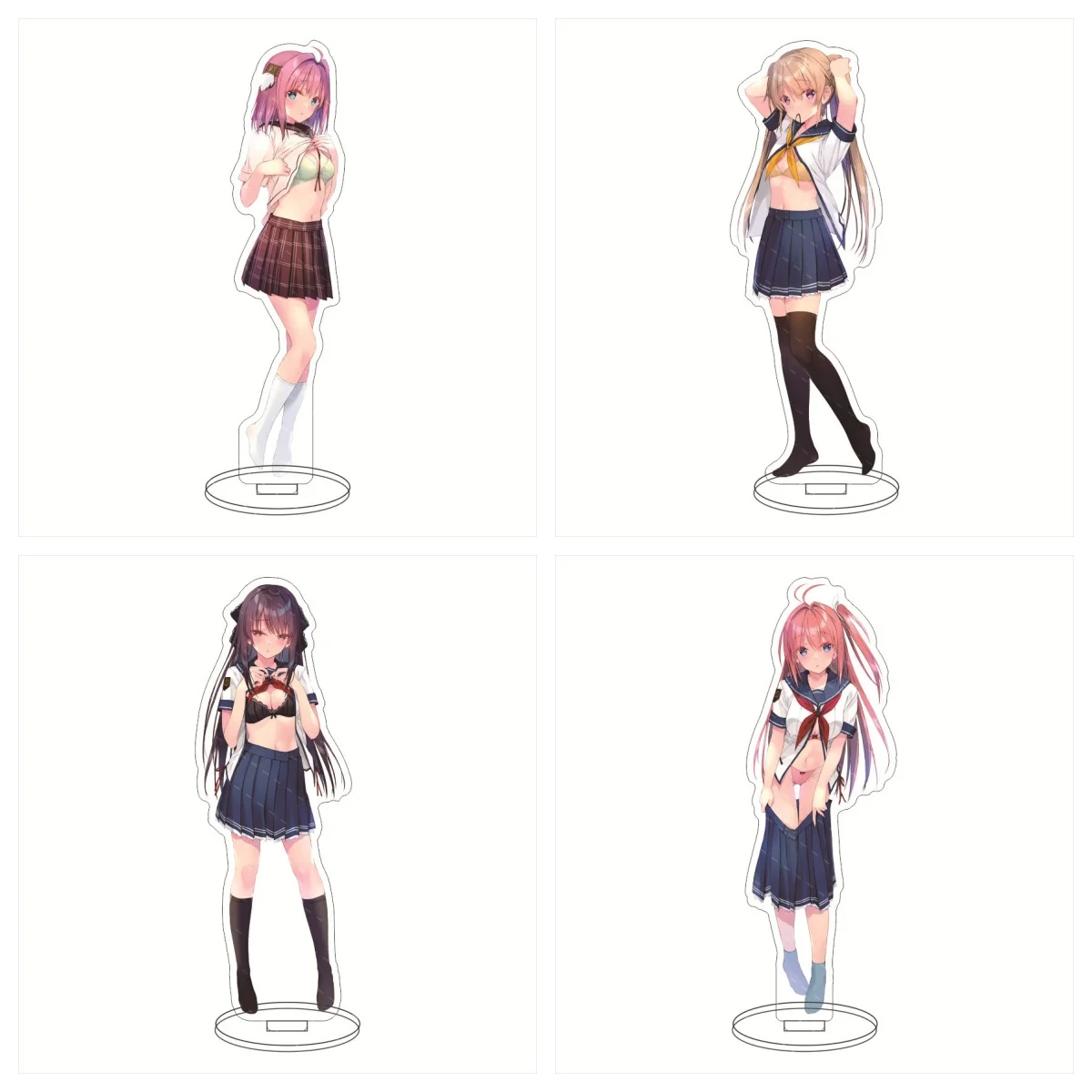 

Anime Aokana: Four Rhythm Across the Blue Acrylic Stand Model Figure Cute Desk Decor Standing Sign Fans Gifts