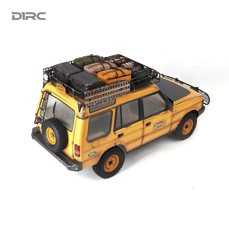 D1RC New 2nd Generation simulate Metal Chasis 313mm wheelbase 1:10 Camel Trophy Land Rover Discovery RC car remote control crar