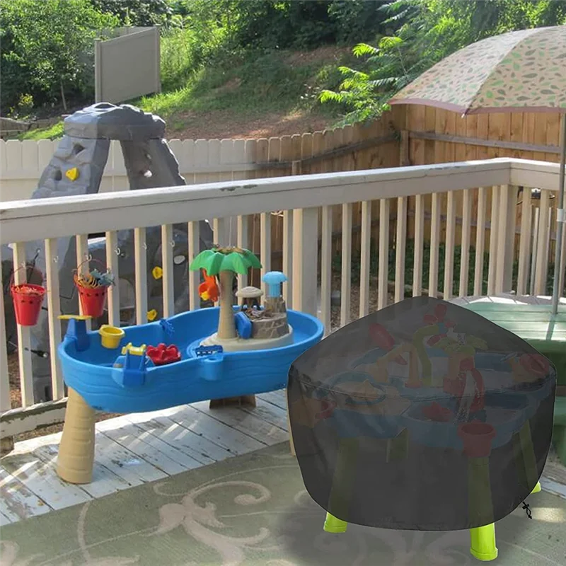 AS96-1 PCS Waterpark Play Table Cover Sand Water Table Cover Outdoor  Cover 86X45CM