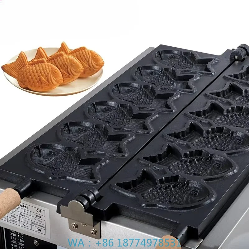 High Productivity Japanese Fish Snack Forming Station For Uniform Batch Taiyaki Fish Cake Shaping For Small Shops