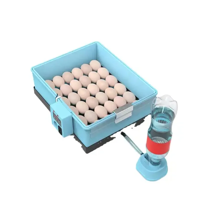 Green Rolling Egg Tray 32 Incubator Eggs Full Automatic Hatching Machine Poultry Incubator Setter Hatcher