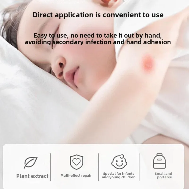 50Pcs Essential Oil Mosquito Repellent Cotton Swabs Sting Relief Disposable Slow Release Outdoor Insect Protection Safe