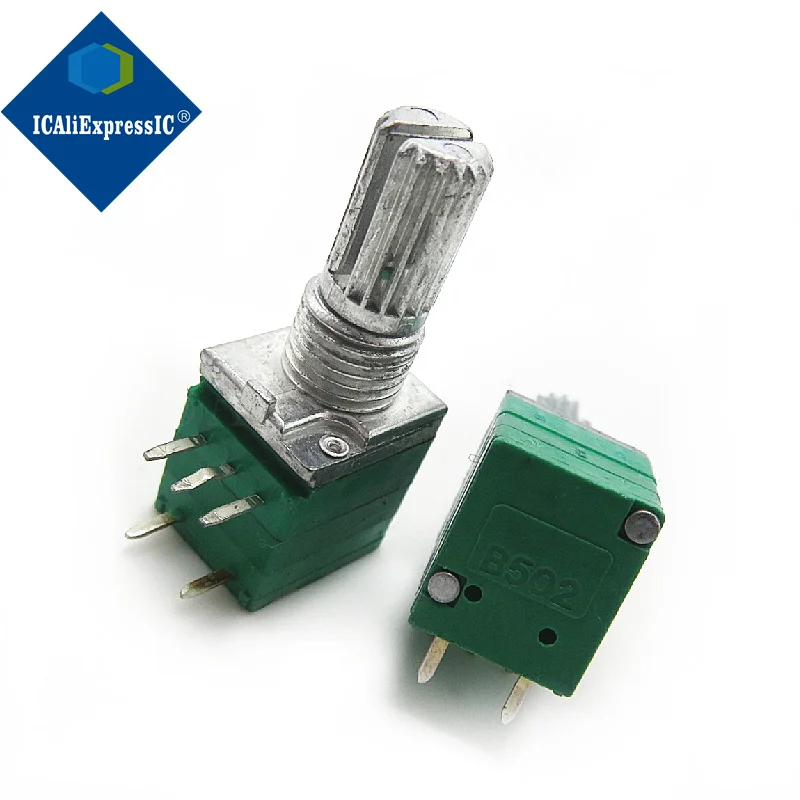 

5piece 5-pin single audio amplifier potentiometer RV097NS B5K(502)