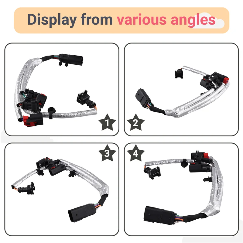 A03Z-Knock ความดันน้ํามันและอุณหภูมิเซนเซอร์สายไฟสําหรับ Jeep Dodge Chrysler 5148105AH