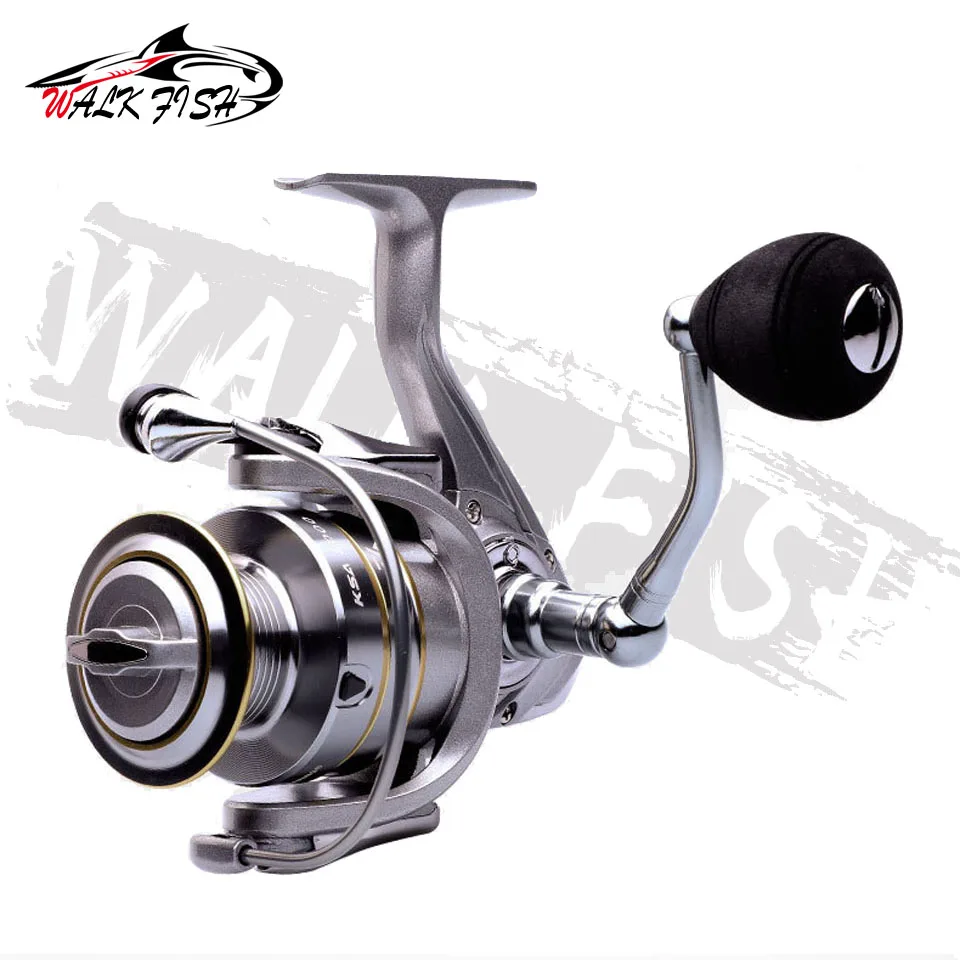 WALK FISH High Quality Double Spool Fishing Reel 5.0:1 4.7:1 Gear Ratio Spinning Reel Carp Fishing Casting Reel For Saltwater