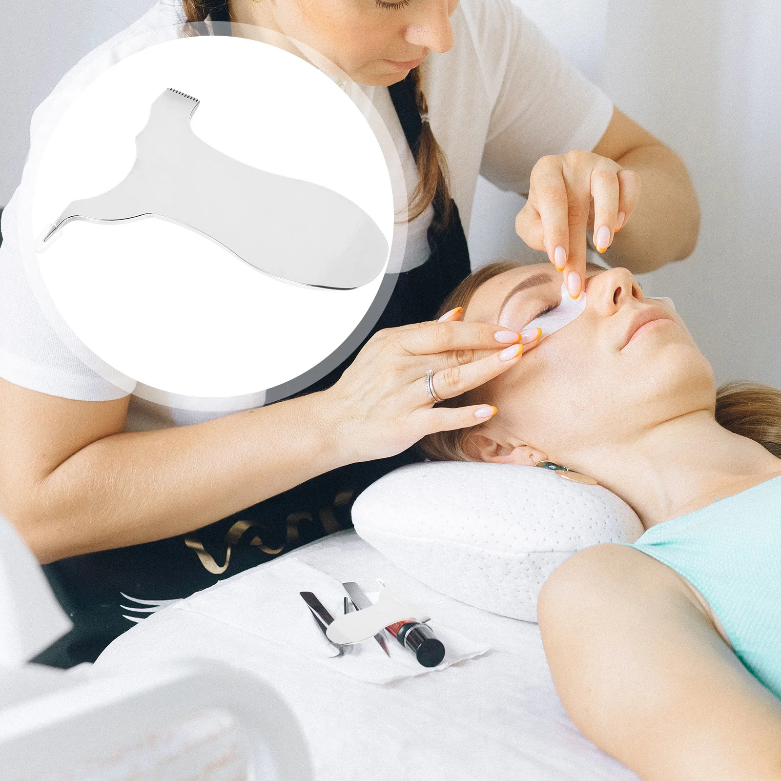 속눈썹 리프트 도구 Y자형 래쉬 펌 브러시 자연스러운 컬 속눈썹용 재사용 가능 가벼운 휴대용 메이크업 도구 가정 여행용