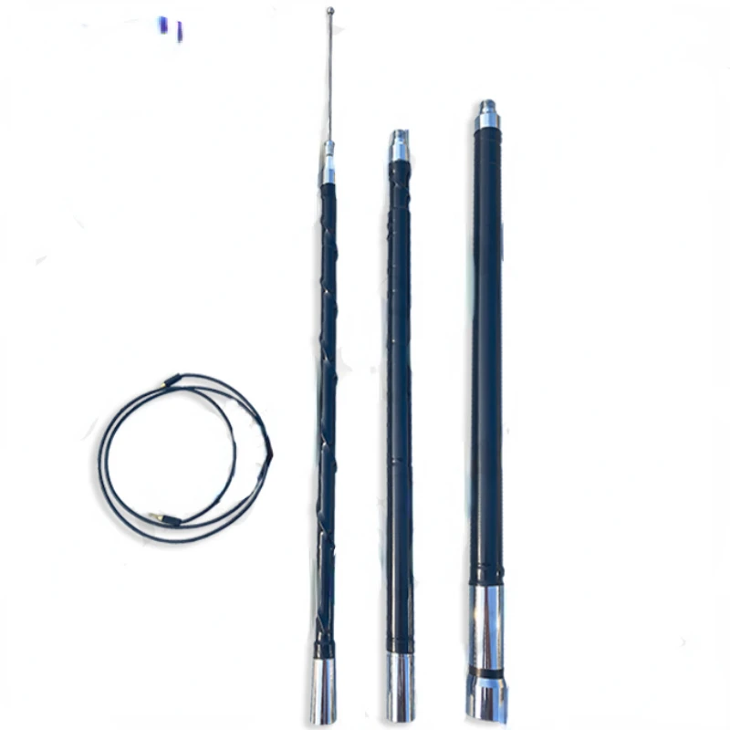 Broadband 3.75-30mhz mobile communication antenna, antenna turner