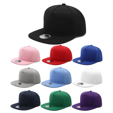 1pcs Cloth cap Solid color hat baseball cap Men's and women's summer street dance skateboard Hip hop light board flat edge hat