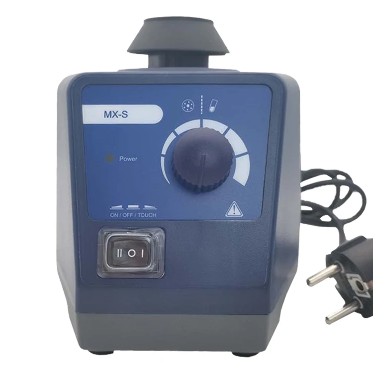 Pencampuran Cairan Laboratorium Tabung Blo Od Multi-tabung Dapat Disesuaikan 0-3000 Rpm Pengocok Kecepatan Variabel Mixer Vortex