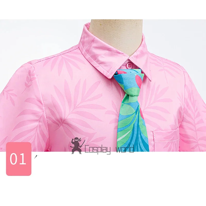 نيك وايلد تأثيري حلي عيد الميلاد الكرتون الثعلب نيك زي قميص السراويل التعادل الملابس الزي المدرسي مجموعة ملابس مرحلة الحفلات #6