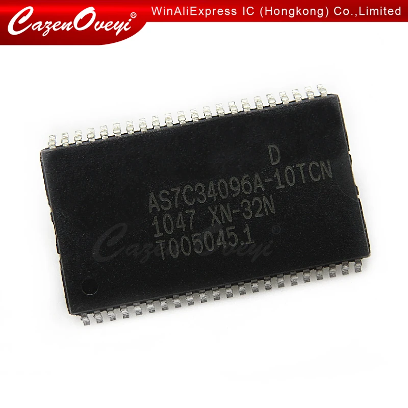 5pcs/lot AS7C34096A-10TIN AS7C34096A TSOP-44 In Stock