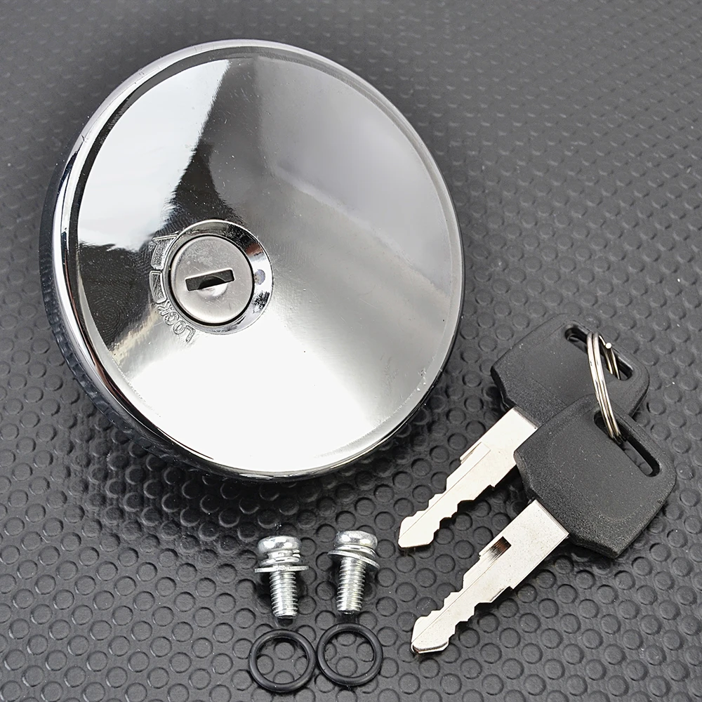 

51049-1103 Fuel Gas Tank Cap Cover with Key For Kawasaki VN400 Vulcan Drifter 1999-2002 / EJ400 W650 W800