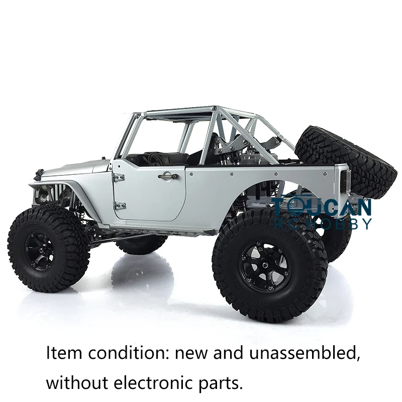 1/8 Capo RC JKMAX Metal Rock Crawler Car KIT 336mm Wheelbase Remote Control Off-Road Crawler Model For Adults TH04991-SMT6