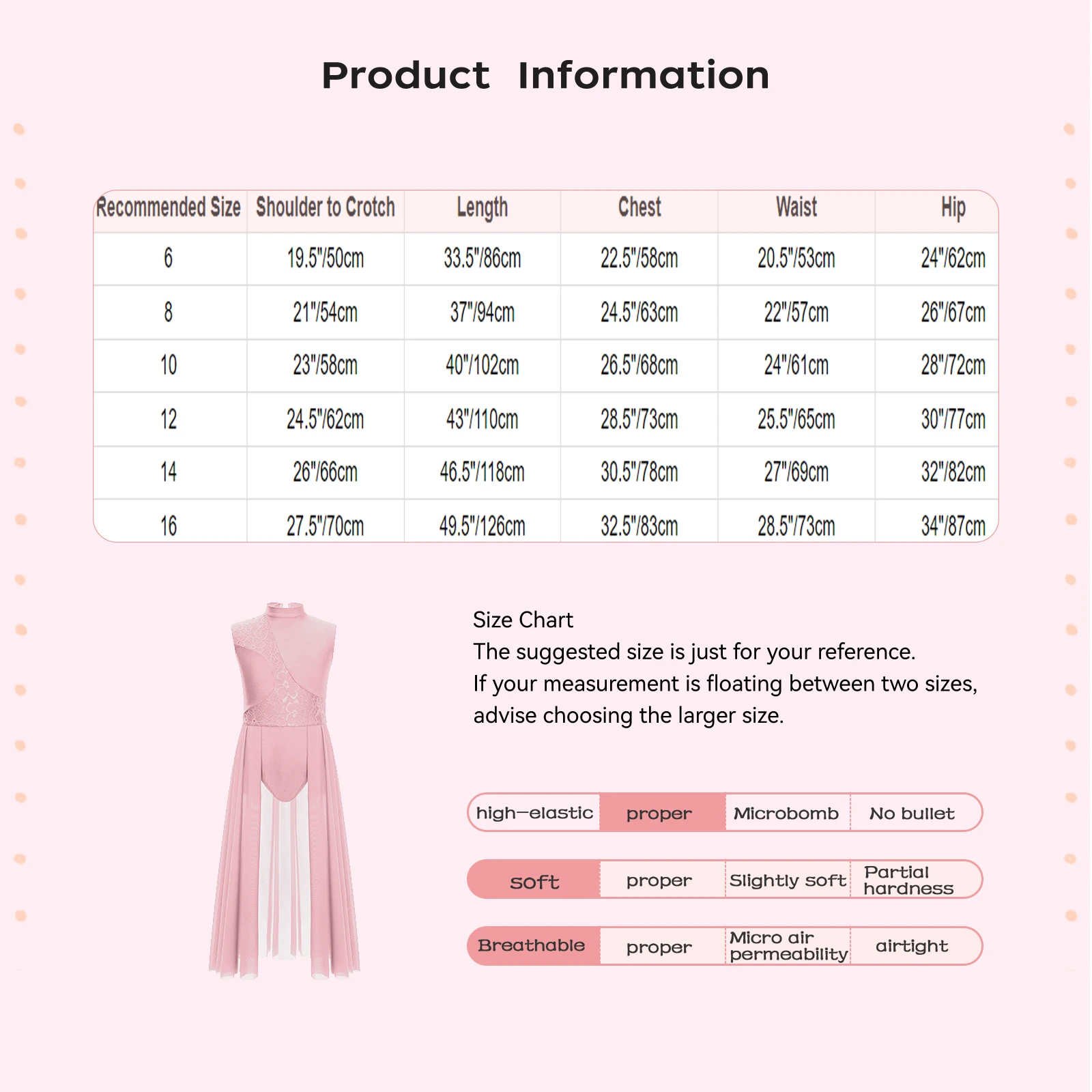 Kinderen Meisjes Lyrische Moderne Dans Jurk Mouwloze Bloemen Kant Turnpakje Jurk Dansfeest Stage Performance Competitie Kostuum