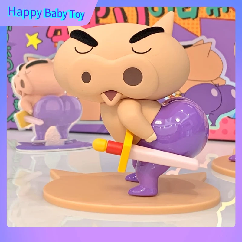 

100%Genuine Crayon Shin-Chan Ignore Buriburizaemon Daily Routine Series Blind Box Mystery Box Cartoon Doll Model Holiday Gifts