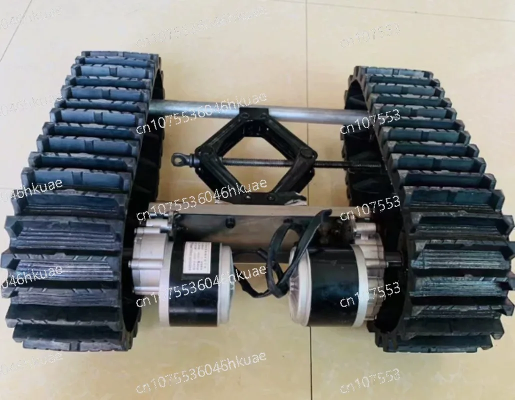 Metal Frame Crawler Chassis Base Electric Drive Structure Outdoor Vehicle Assembly Mechanical Accessories
