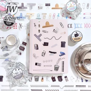 JIANWU 30mm*200cm Seri Arsip Waktu Alat Jurnal Antik Bahan Kolase Pita Hewan Peliharaan Alat Tulis DIY Kreatif 10 toko resmi jianwu penjualan terbaik - №