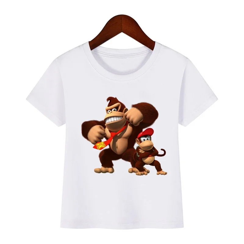Donkey Kong Country Funny Patches for Clothes Vynil Heat Transfer Thermal Stickers DIY T shirt Decal Iron on for Women Appliqued