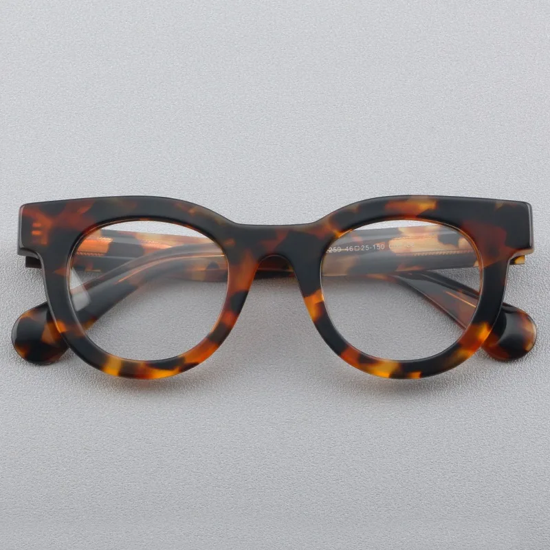 

Plate glasses thick frame retro fashion glasses frame with myopia in Europe and America.