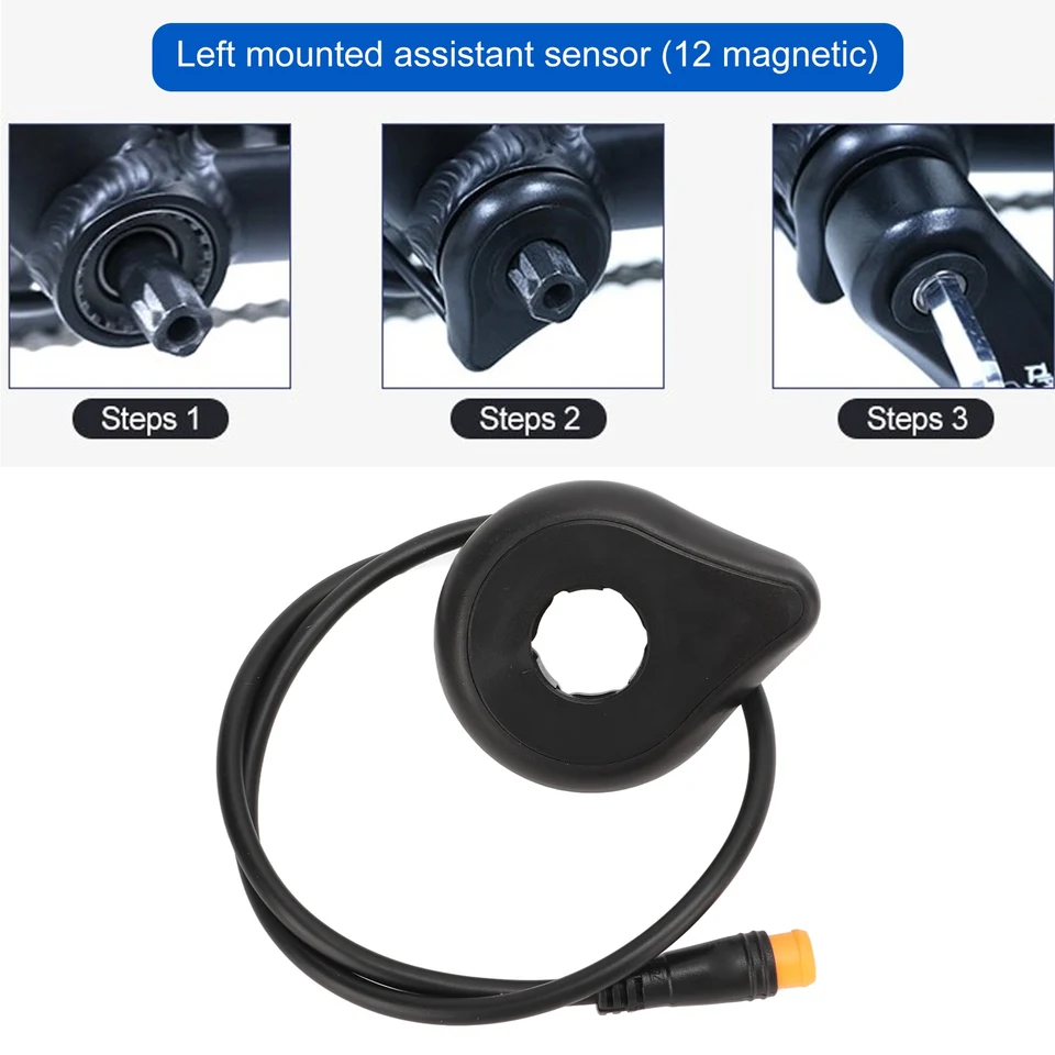 Pedal Assistant Sensor Multifunctional Waterproof Interface Dual Hall Electric  Assistant Sensor for Electric Bike image 2