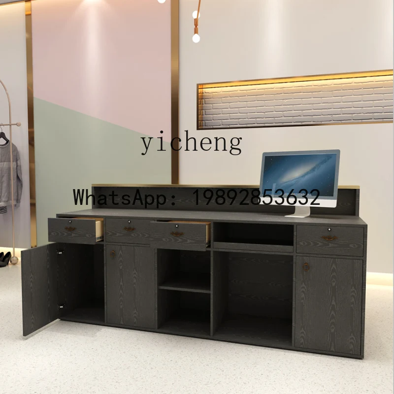 

X4 checkout page store small clothing store simple modern front desk