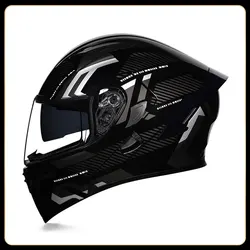 DOT Unisex Motorcycle Helmet Full Helmet Safety Modular Flip Helm Helmet Outdoor Flip Up Riding Casco Moto Capacetes Helmets