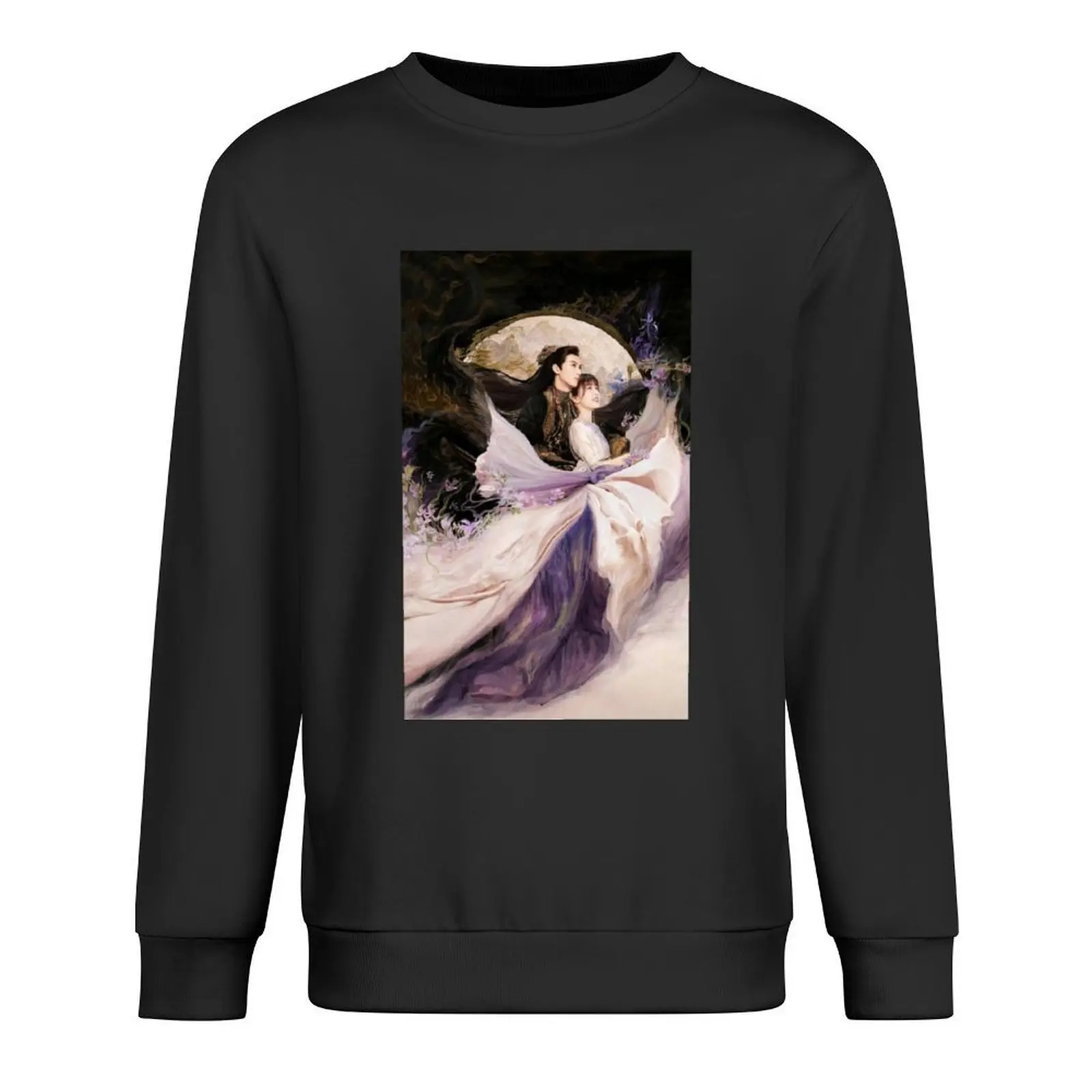 

dylan wang love between fairy and devil Pullover men clothes mens clothing oversize sweatshirt