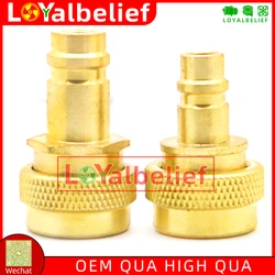 Conector R134A a R1234yf, adaptador rápido ajustable, conexión lateral alta y baja, sin fugas para refrigerante de CA