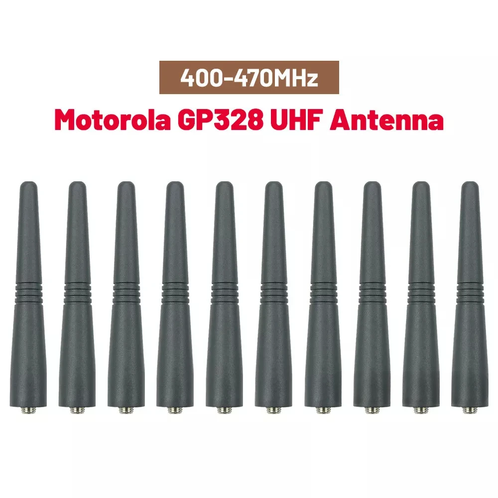 10PCS UHF 400-470MHz Soft Antenna for Motorola GP68 GP88S GP88 GP338 GP328 GP3188 GP68 GP340 GP2000 VL130 PRO1150 CP150 EX500