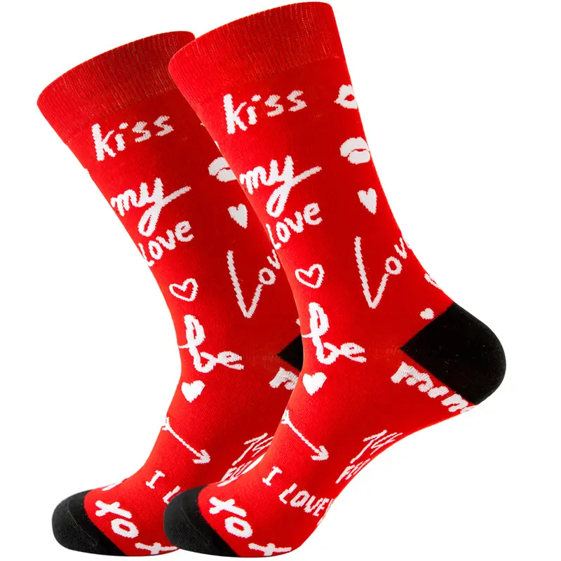 1 Pair New Happy Mens Socks Women Novelty Cartoon Sock Combed Cotton Funny Men's Big Size Crew Hip Hop Thick Long Socks - Image 6