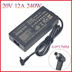 New 20V 12A 240W AC Adapter Laptop Charger For ASUS ROG 15 GX550LXS RTX2080 Power Supply ADP-240EB B 6.0 X 3.7mm G17 G713IM