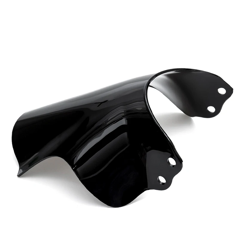 Motorfiets ABS Plastic Voorruit Voorruit Voor Honda Yamaha Kawasaki Suzuki Zwart Voorruit Anti-wind Moto Accessoires