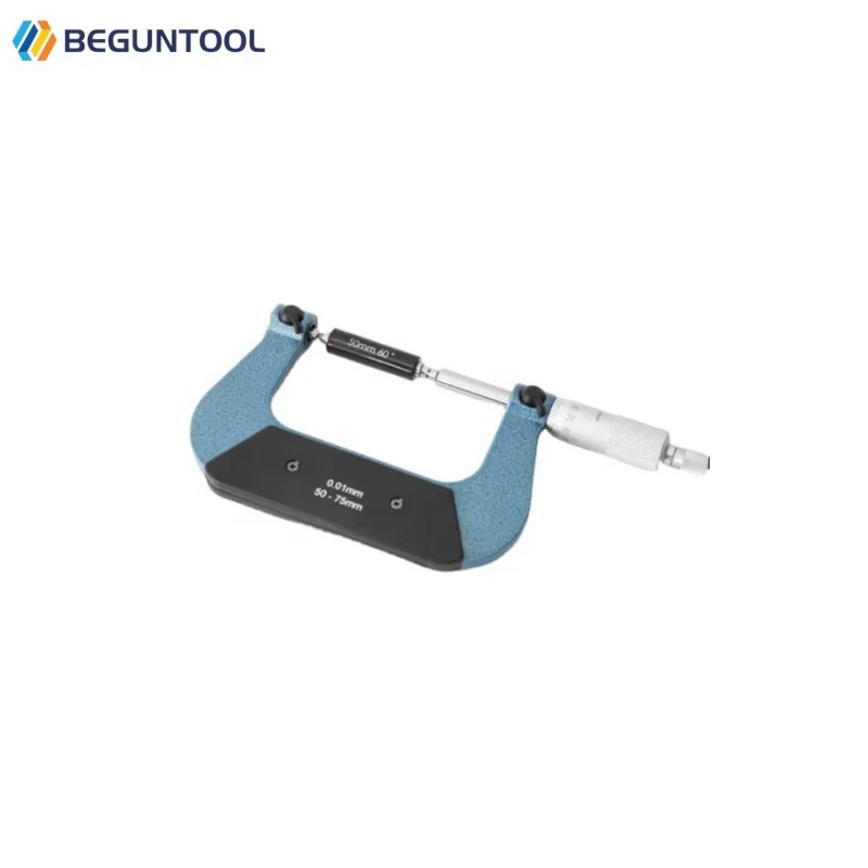 المسمار التناظري والرقمي ميكرومتر 0-25 مللي متر 25-50 مللي متر 50-75 مللي متر 75-100 مللي متر موضوع ميكرومتر المسمار خارج ميكرومتر #4