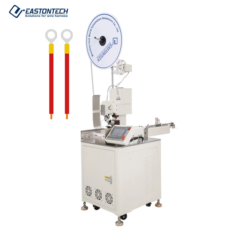 Automatic Single Head Plastic Shell Terminal Crimping and Twisting Machine EW-21D Cutting Stripping Terminal Crimping Machine