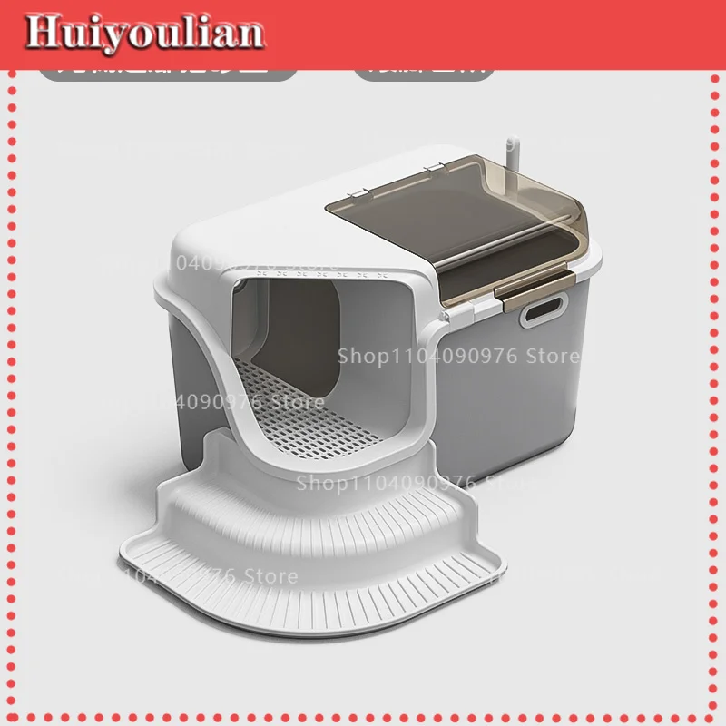 Cat litter box corridor type fully enclosed anti-splash extra large extra large