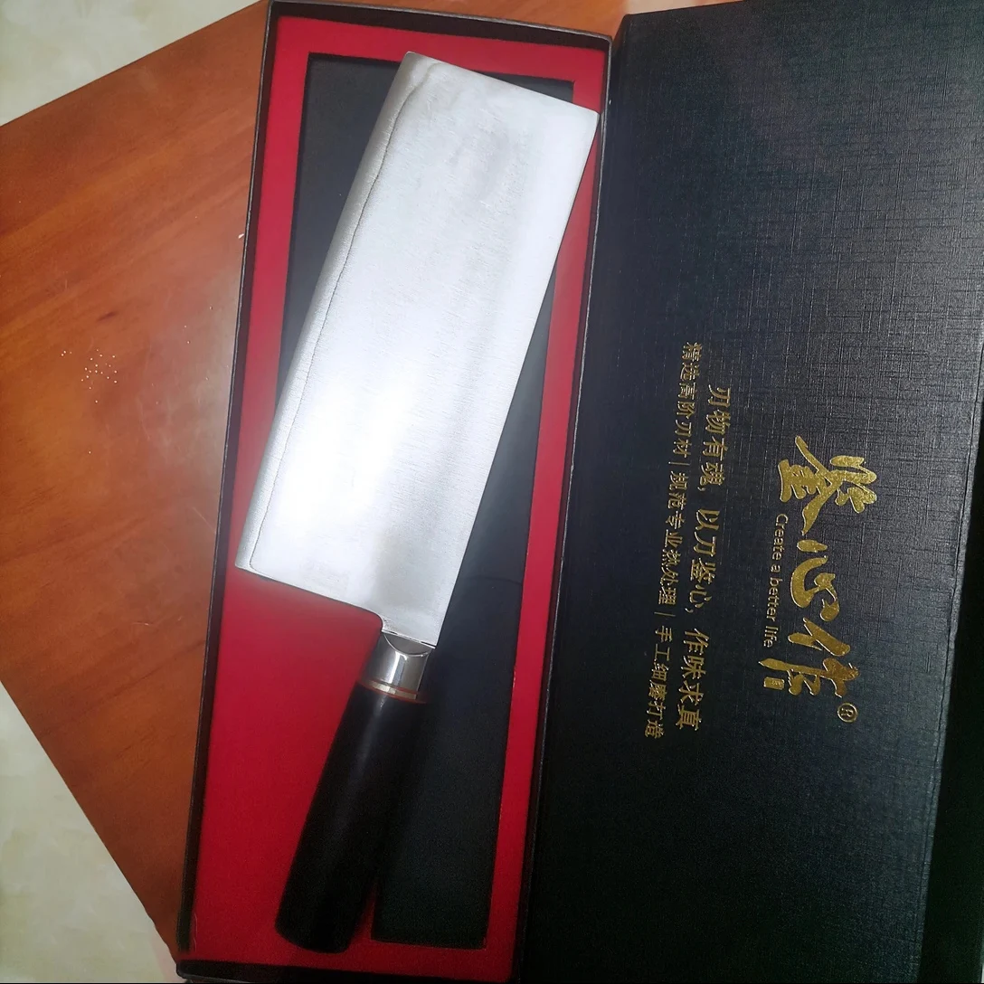 

8-дюймовый нож для нарезки SG2, порошковый высокоскоростной стальной сердечник, 3-слойное лезвие из стального лезвия, ручка из черного дерева, скалыватель, кухонный нож ручной работы