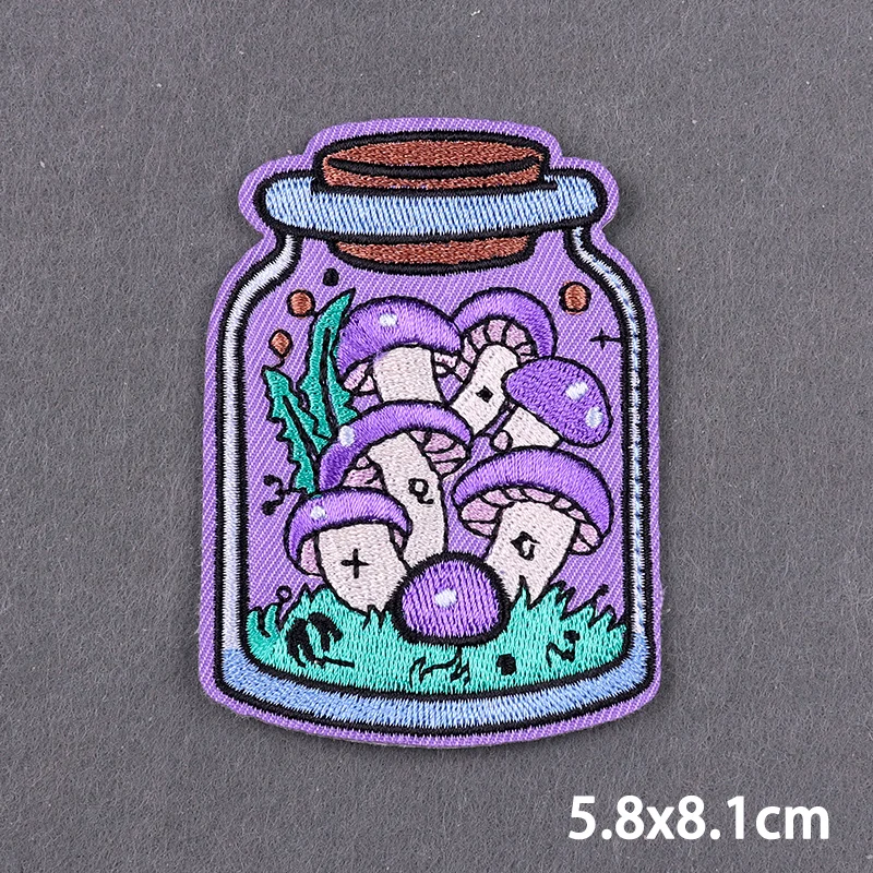 Girl's Power Stickerei-Aufnäher für Kleidung, Kindness Bügel-Aufnäher für Kleidung, Blumen, Buchstaben, schmelzbarer Aufnäher, Applikationsdekoration – Detail 36