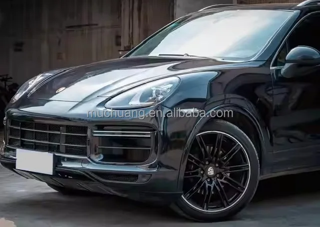 2011-2014 لملحقات Pors-che Cayen-ne طقم هيكل المصد الأمامي المتوافق مع موديلات Tur-bo Grille 9Y0-958 958.1 958.2 #6