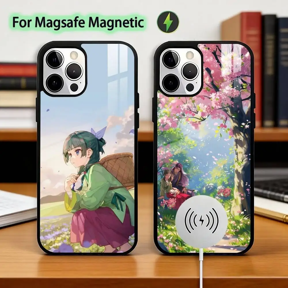 

The A-Apothecary Diaries Phone Case For iPhone17,16,15,14,13,12,11 Plus,Pro Magnetic For Magsafe Wireless Charging
