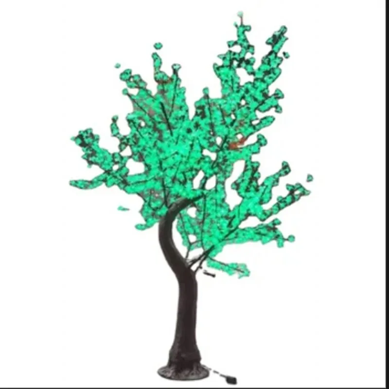 

Natural Tree trunk LED Artificial Cherry Blossom Tree Light Christmas Tree Light 1.8m~3.5m Height RGB ColorRainproof Outdoor Use